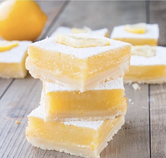 Luscious Lemon Bars With A Unique Twist