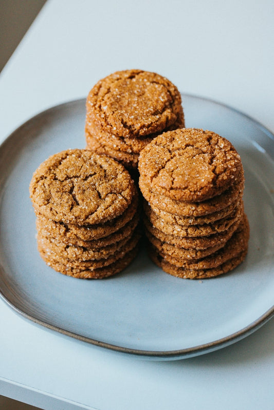 Chewy Ginger Molasses Cookies