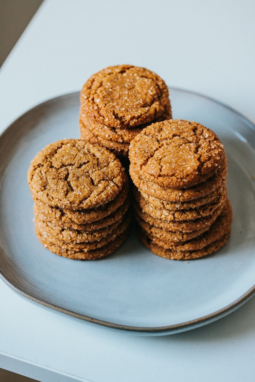Chewy Ginger Molasses Cookies