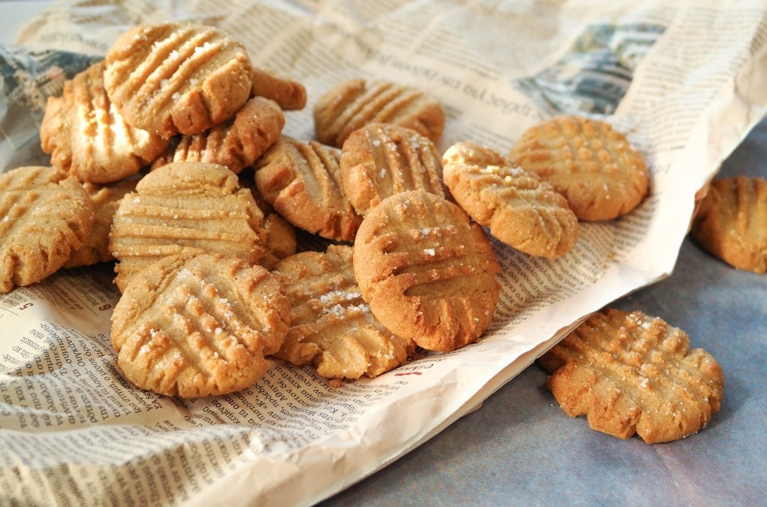 Crisscross Peanut Butter Cookies