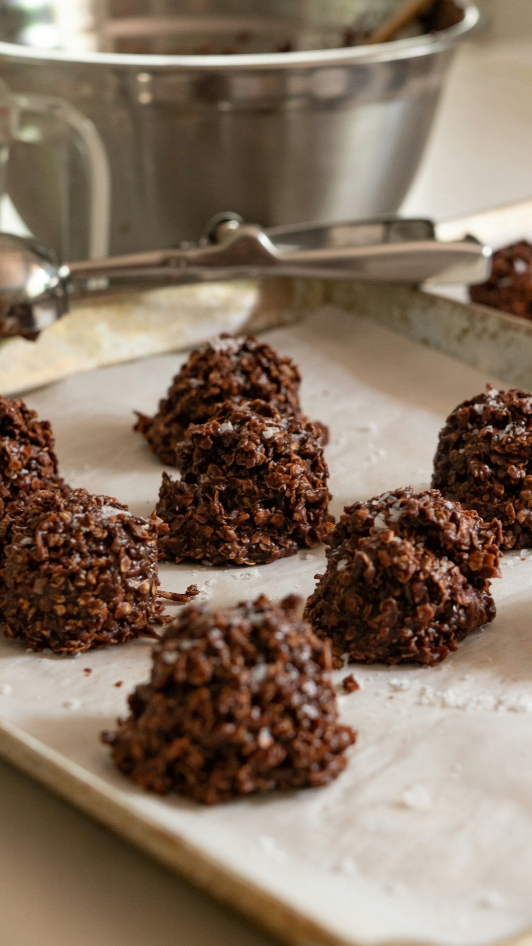 No-Bake Chocolate Oatmeal Cookies