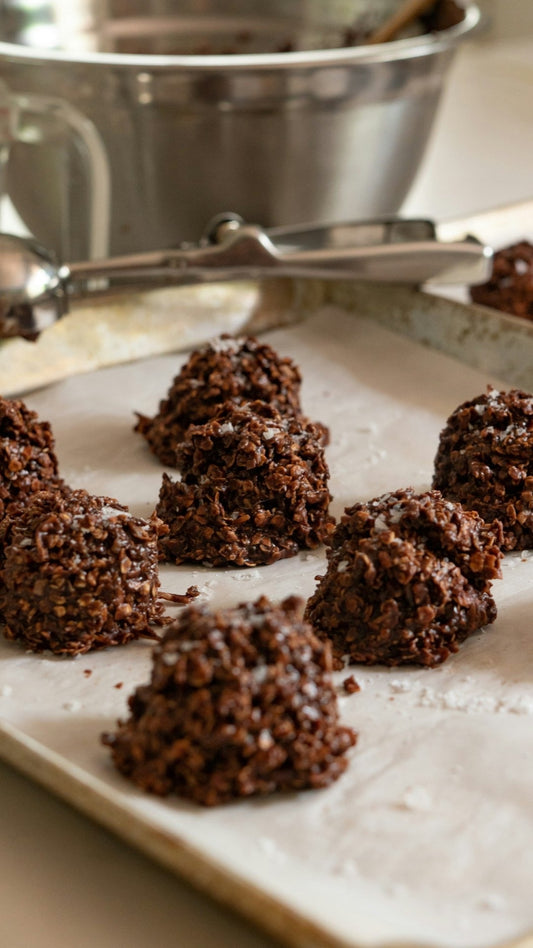 No-Bake Chocolate Oatmeal Cookies