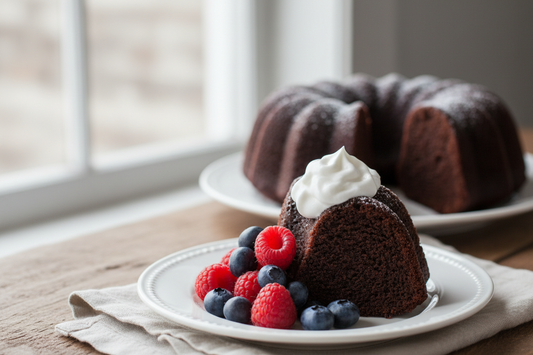 Heavenly Chocolate Pound Cake