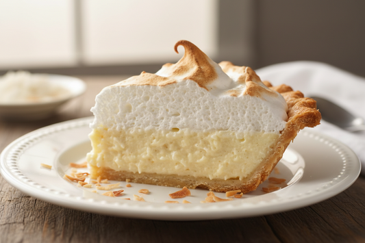Creamy Coconut Meringue Pie