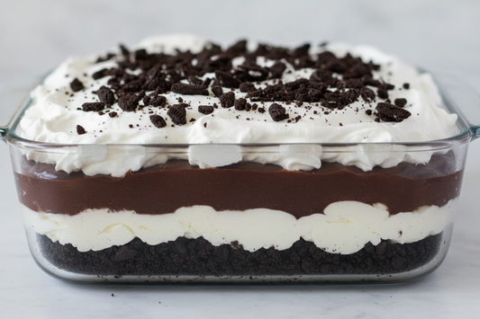 No-Bake Four Layer Oreo Pie